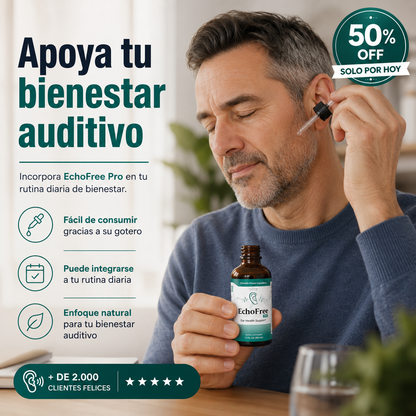 EchoFree Pro™ — Bienestar Auditivo Diario