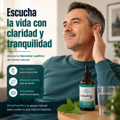 EchoFree Pro™ — Bienestar Auditivo Diario